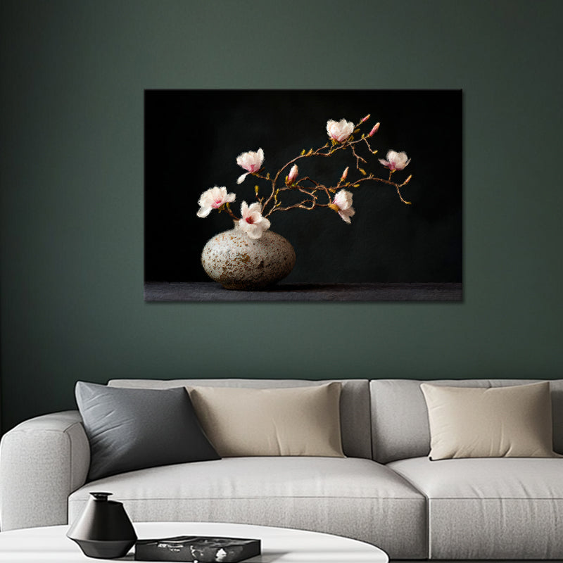 Magnoliatak in Chinese Vaas