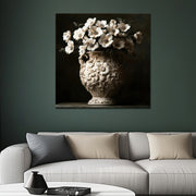 Art Vase mit Blumen I