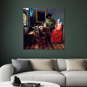 Das Weinglas - Johannes Vermeer