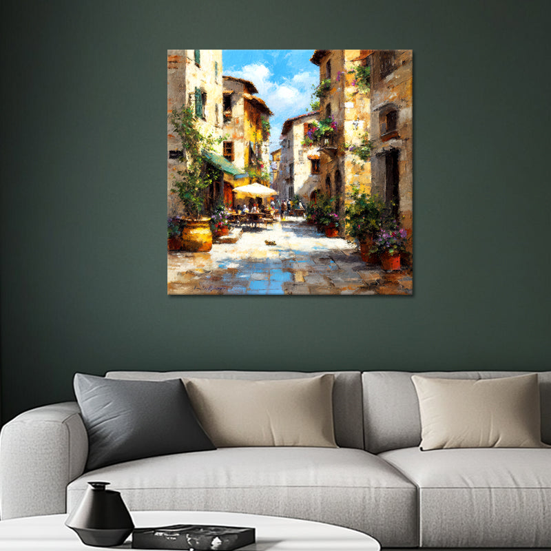 Warme italienische Gasse