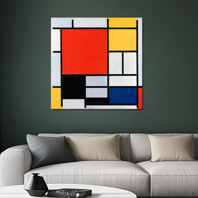 de 7 Kleurcontrasten - Piet Mondriaan