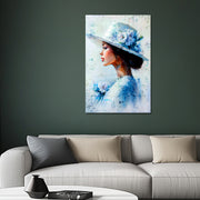Moderne Vrouw met Hoed