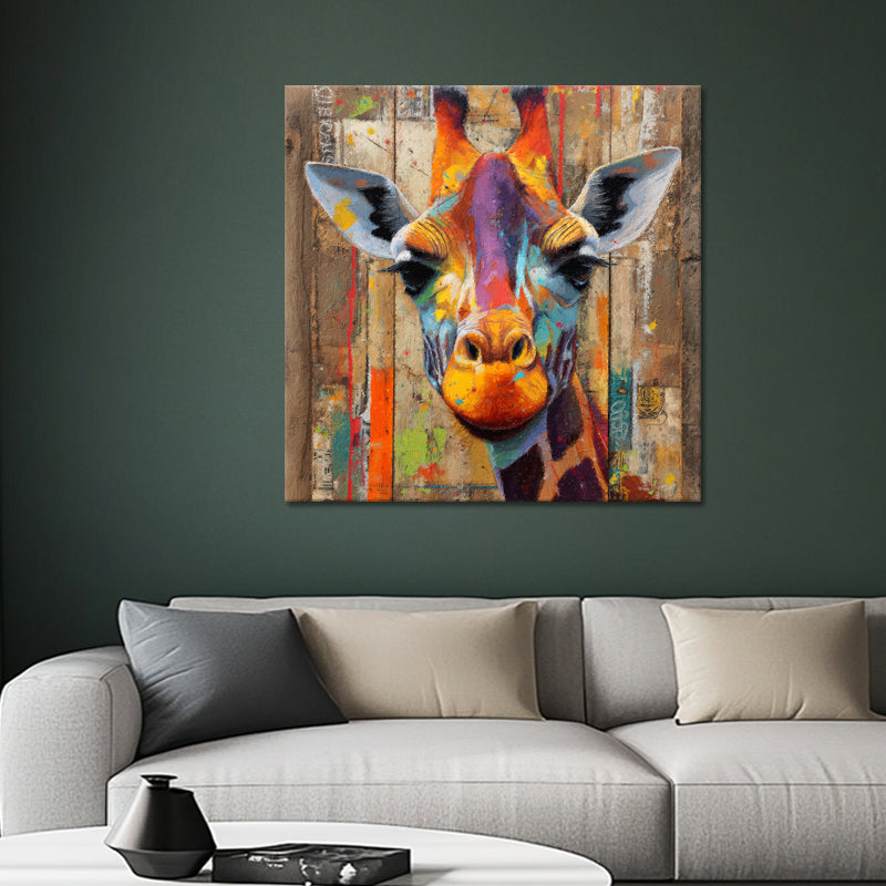 Bunte Giraffe