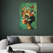 Frida Kahlo met vlinders