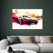 Abstracte BMW i8