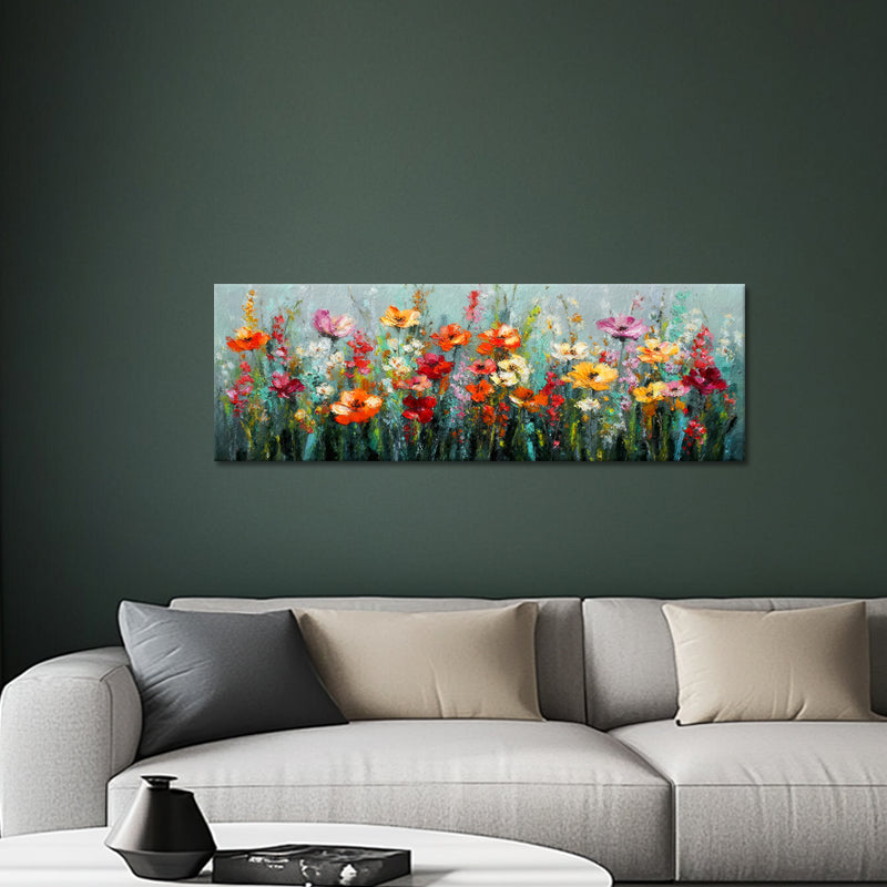 Vrolijk Bloemenveld Panorama