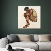 Expressives Porträt – Egon Schiele (Inspiration)