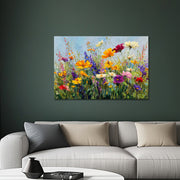 Veld vol bloemen art
