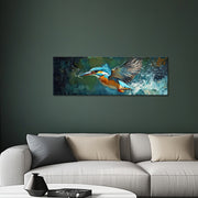 Eisvogel am Fluss