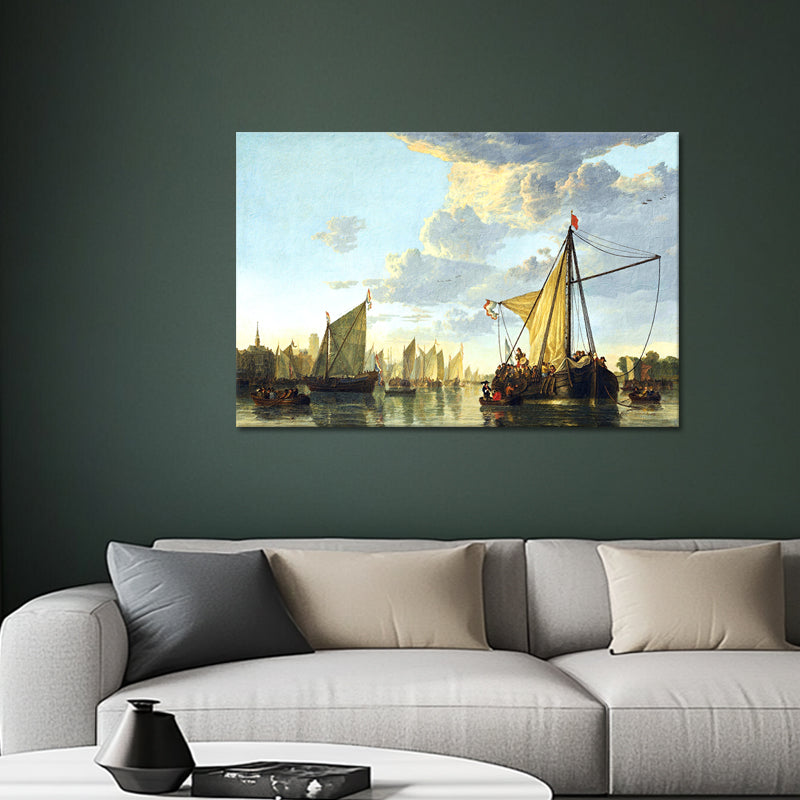 The Maas at Dordrecht - Aelbert Cuyp