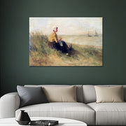 Vrouw Aan De Kust - Jozef Israels