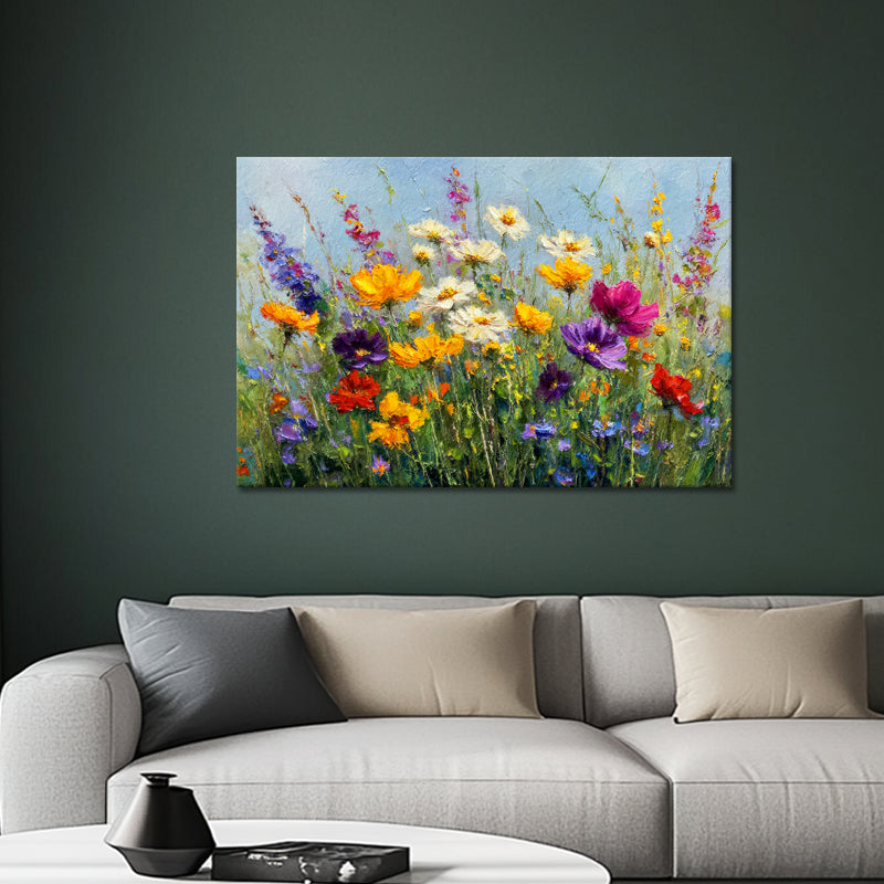 Wilde Blumen in Farbe