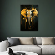 Olifant Abstract Kunstwerk