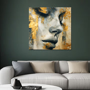 Elegante Vrouw Goud