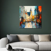 Kunstwerk Stadtansicht Maastricht
