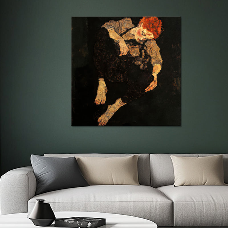 Eingeschlossener Körper - Egon Schiele (Inspiration)
