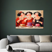 Drie Vrouwen - Dikke Dames Art