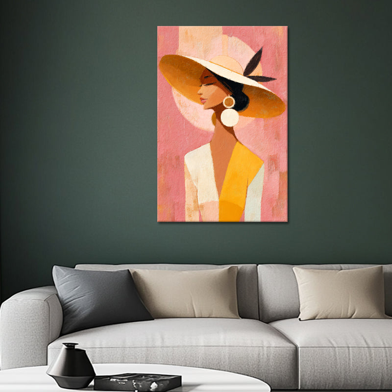 Wanddecoratie Boho Vrouw
