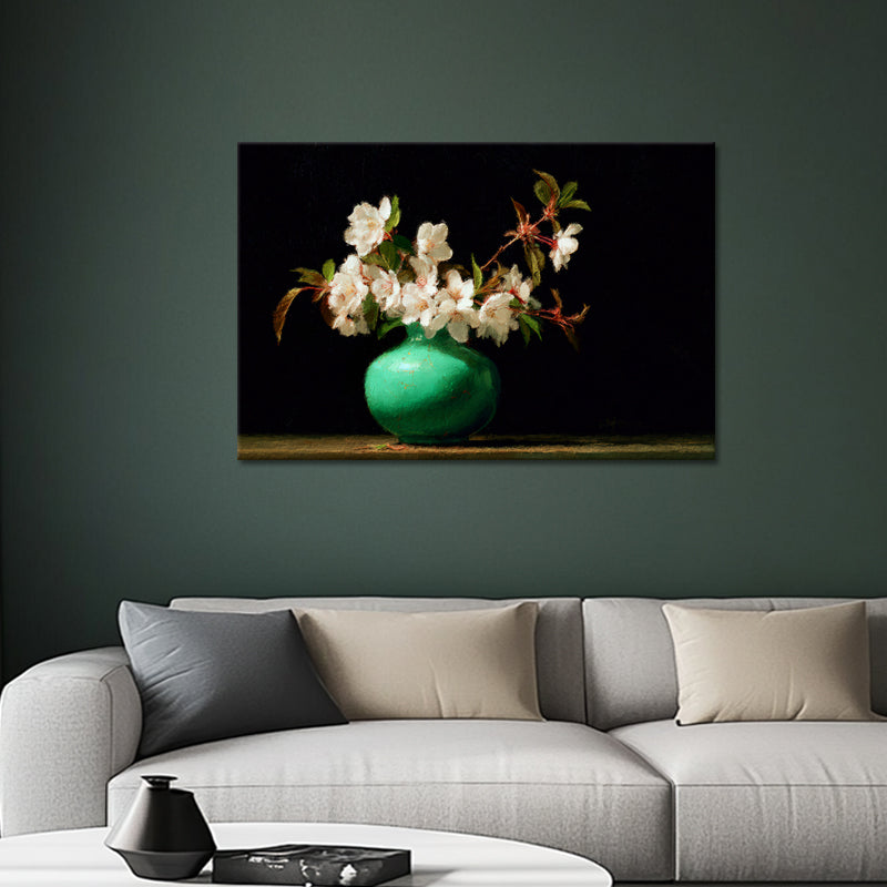 Apfelblüten in einer Vase