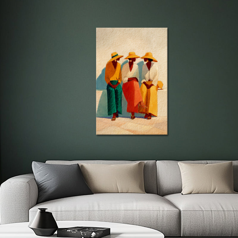 Drie Zittende Vrouwen I