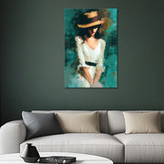 Vrouw met hoed – Modern