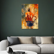 Johan Cruyff 14 - abstrakt