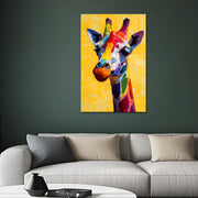Giraffe in kleur