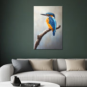 Eisvogel-Gemälde Kunst