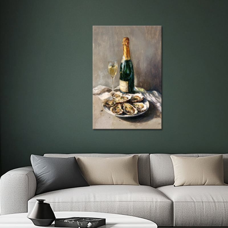 Austern mit Champagner