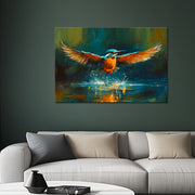 Gemälde Eisvogel III