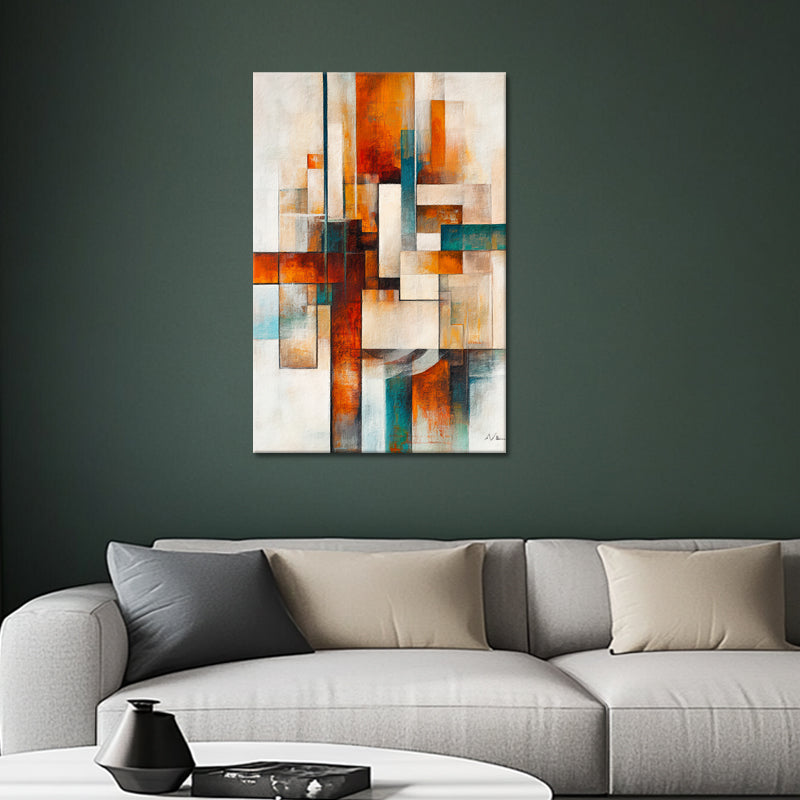 Schilderij Abstracte lijnen