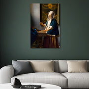 Vrouw met weegschaal - Johannes Vermeer