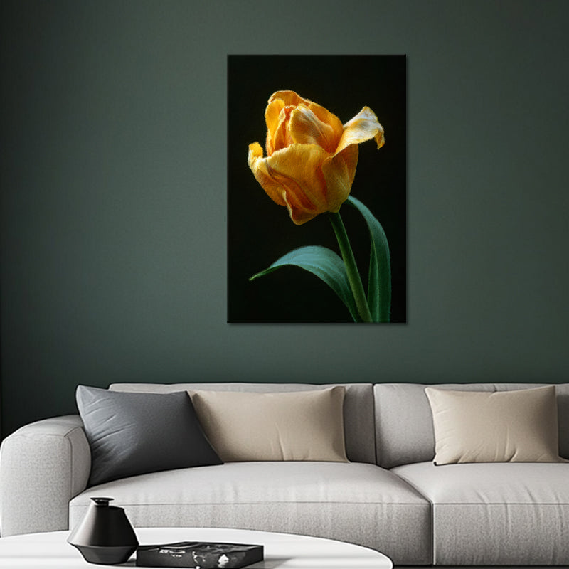 Gelbe Tulpe