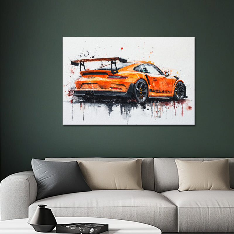 Porsche GT3 RS Car art