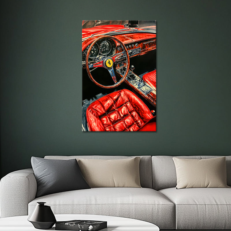 Ferrari-Interieur