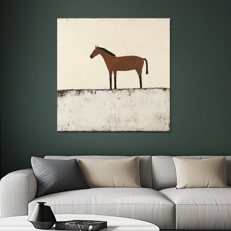 Schilderij Paard