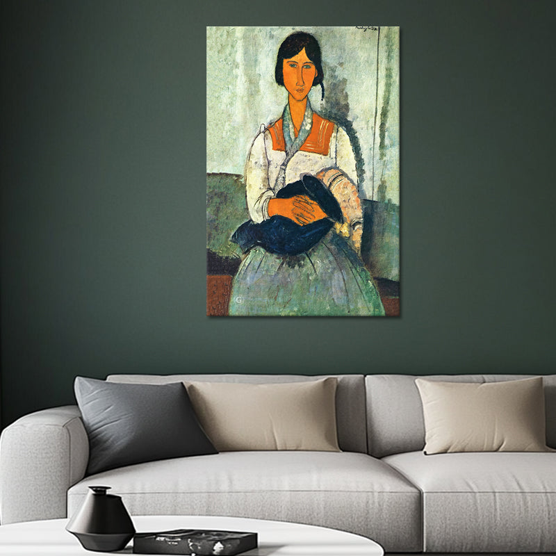 Zigeunerin mit Kind - Amedeo Modigliani