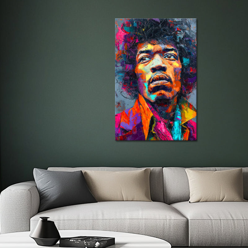 Muziek icoon Jimi Hendrix