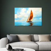 Zeilboot op Zee