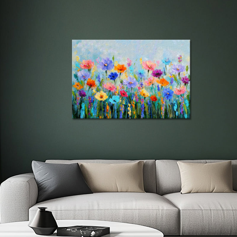 Wildebloementuin – Kleurrijk Schilderij