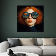 Schilderij Vrouw met Rood Haar