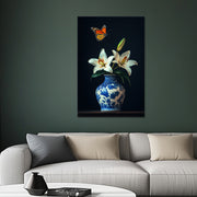 Blauw Wit Vaas
