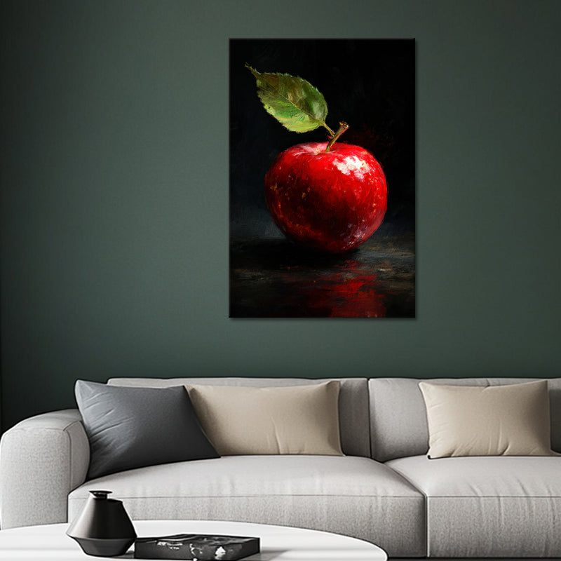 Stillleben Roter Apfel