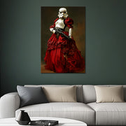 Star wars - Trooper in rode jurkje