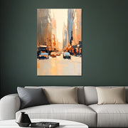 Abstract cityscape