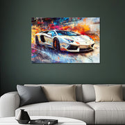 Lamborghini Aventador car dynamic