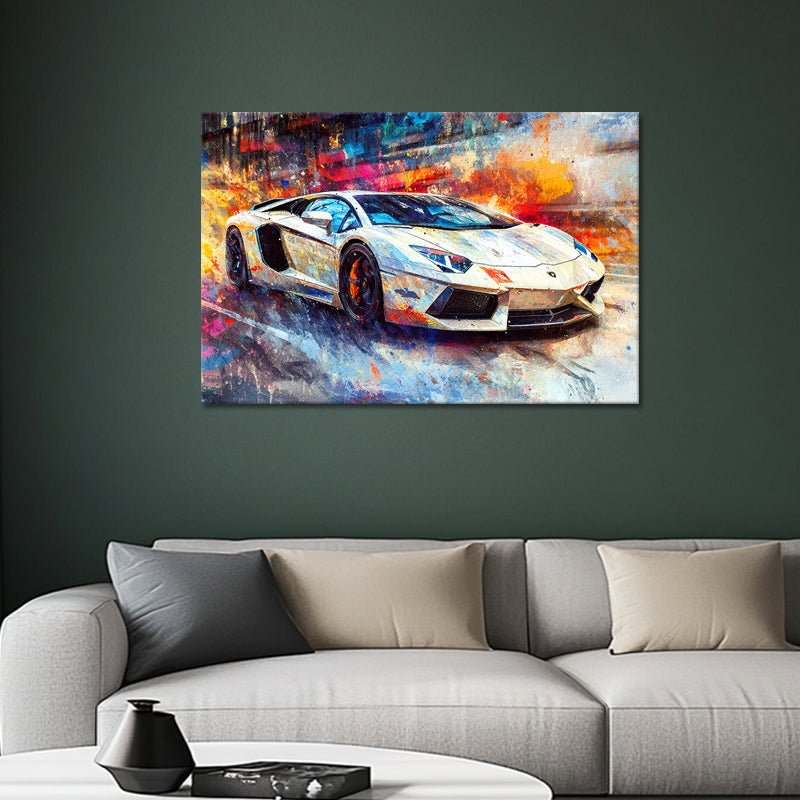 Lamborghini Aventador car dynamic