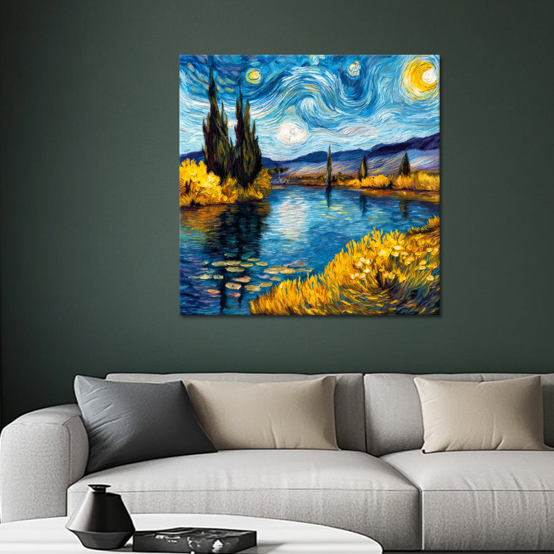 De Sterrennacht - Van Gogh (inspiratie)