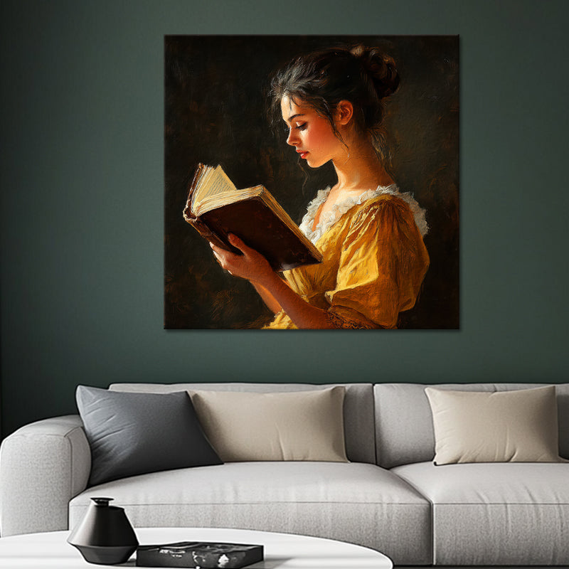 Girl Reading Book III