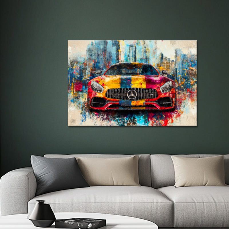 Mercedes-AMG GT abstrakt